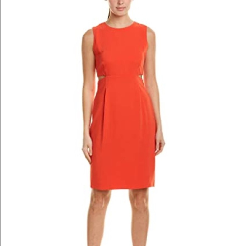 NWOT Trina Trina Turk Helena Cutout Sheath Dress 2 - Picture 4 of 11